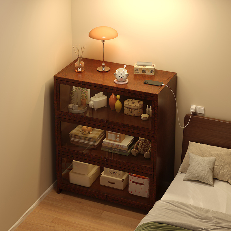 Floor-standing dustproof display cabinet for home use 39 01