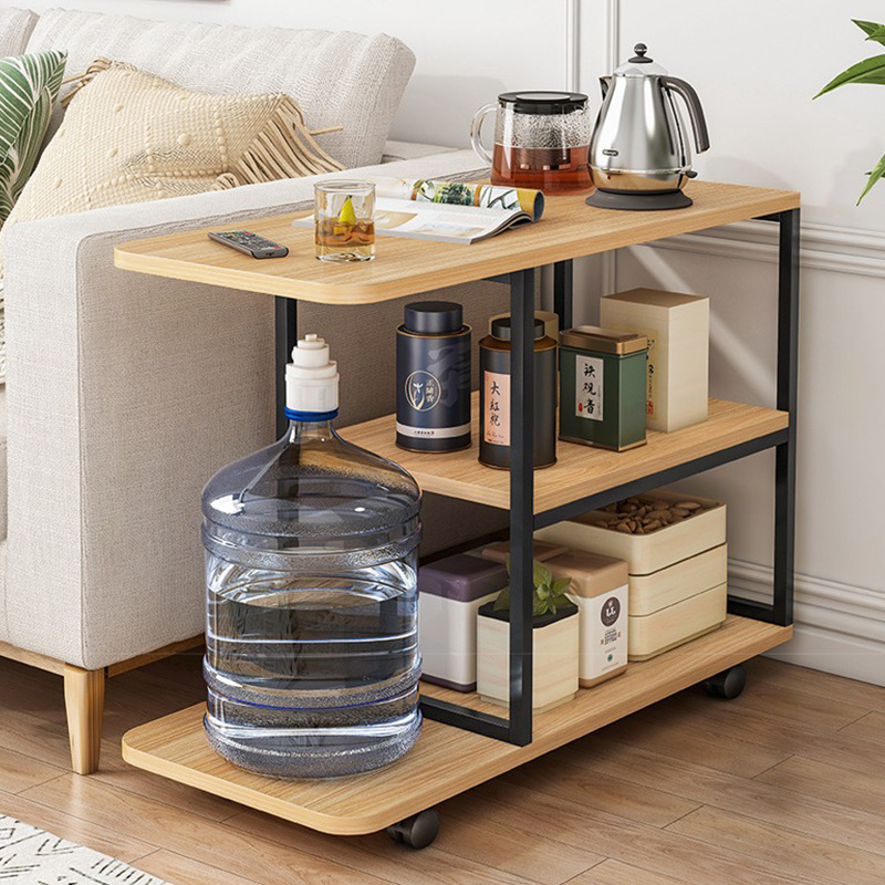 Modern minimalist movable sofa side table 28 01