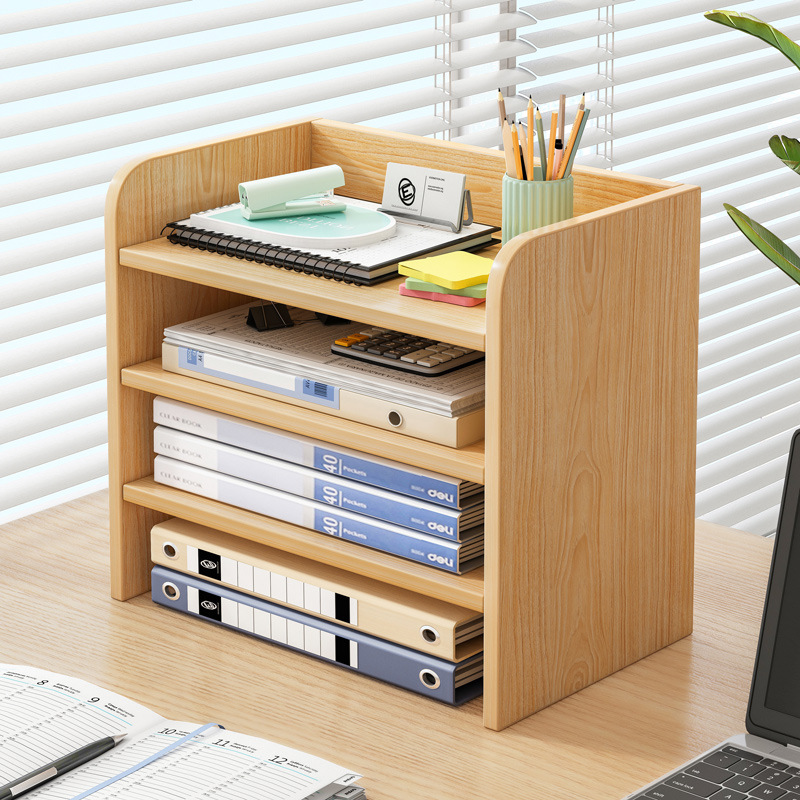 Multi-tiered storage rack for desks 59