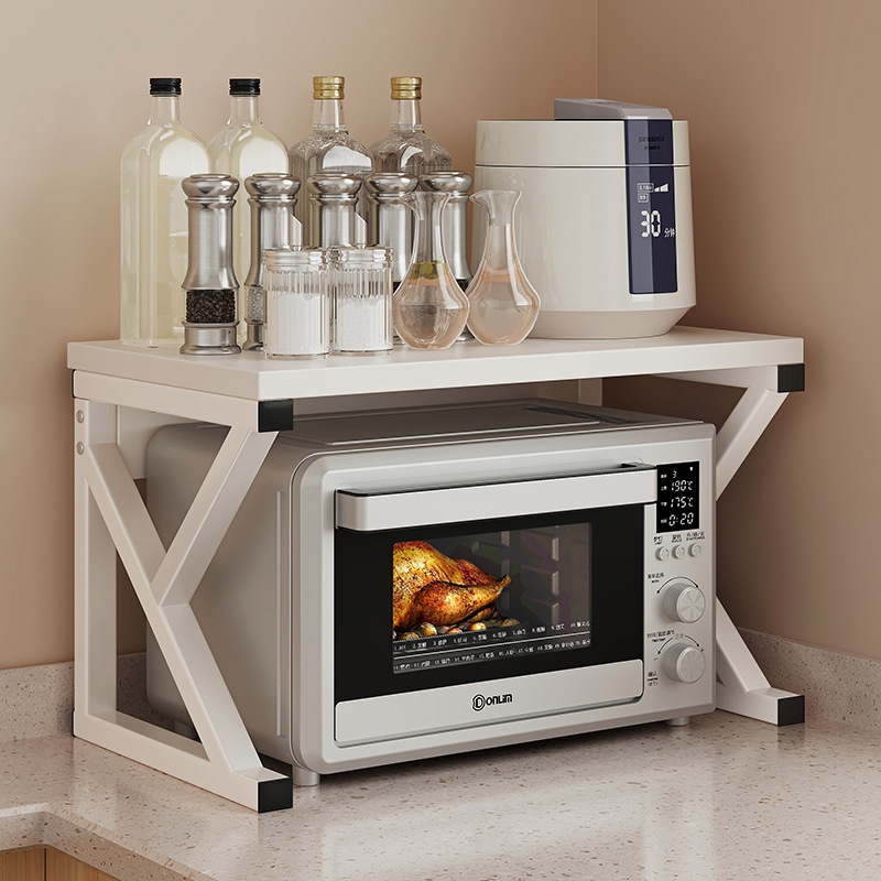 Multifunctional double-layer countertop storage rack 57 02