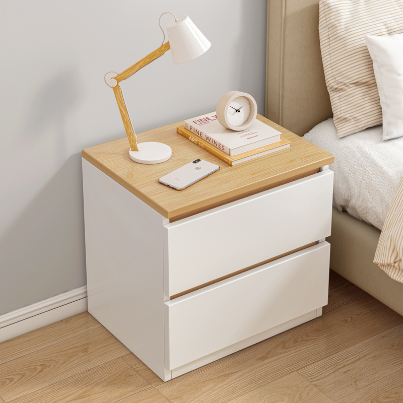 Simple mini bedroom bedside storage cabinet 34 02