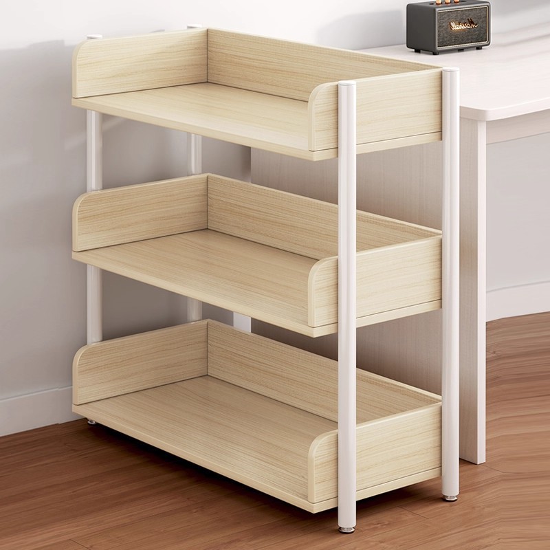 Small floor-standing storage shelf next to the desk 51 01