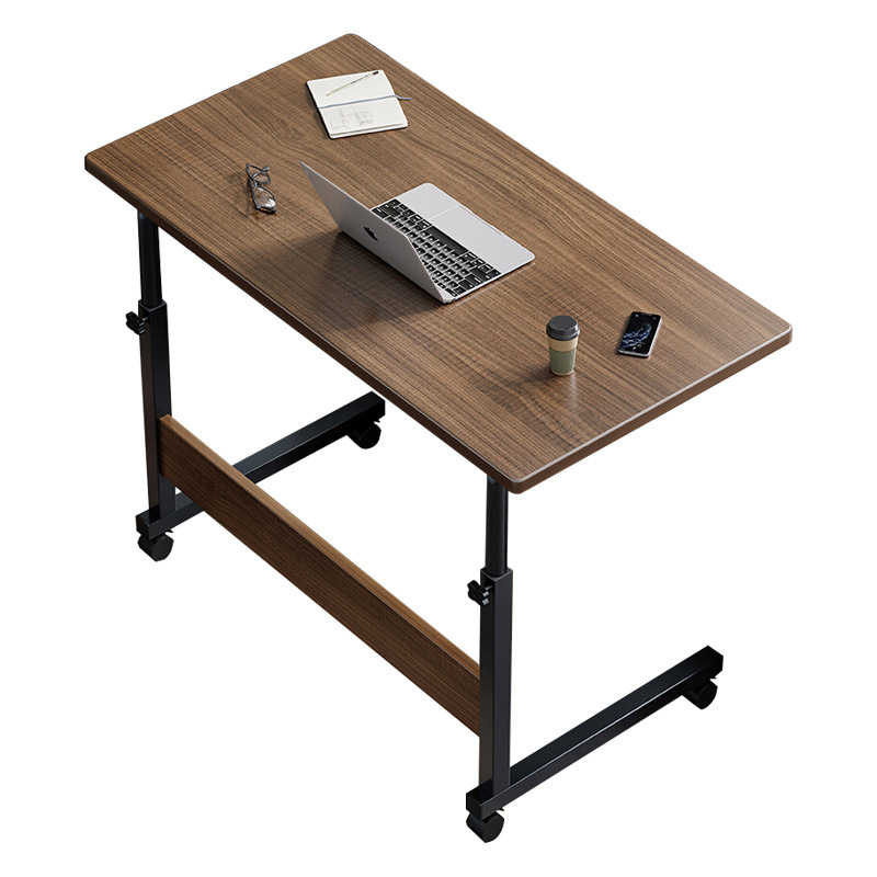 Simple movable and height-adjustable bedside table 12 01